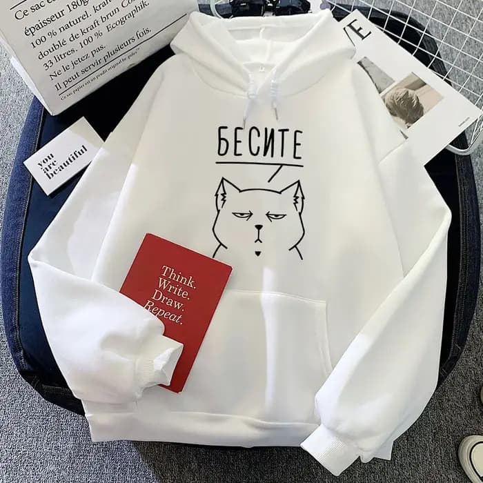Sweats à capuche graphiques Moletom pour femmes