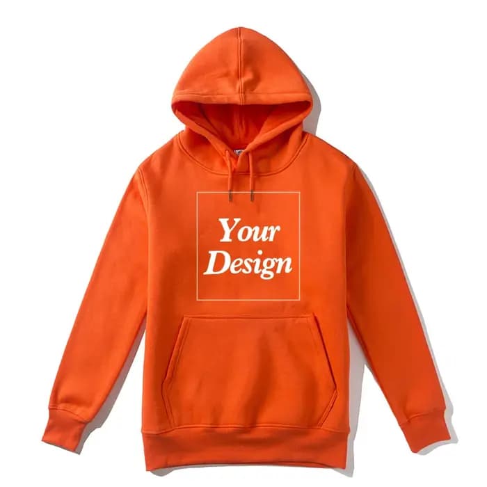 Sweat à capuche en coton personnalisé de haute qualité