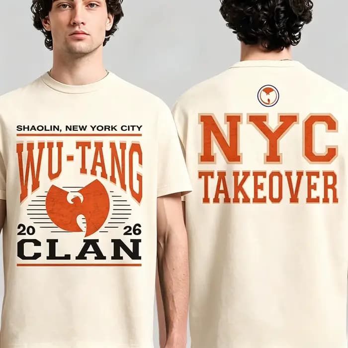 T-shirt graphique Wu-Tang Clan NYC Takeover