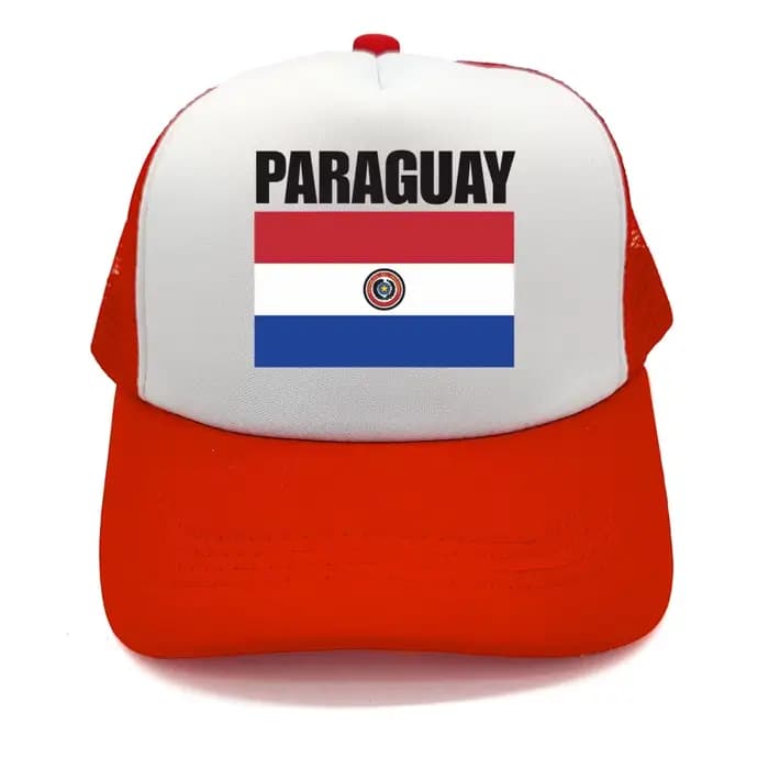 Casquettes de baseball avec drapeau du Paraguay pour hommes et femmes