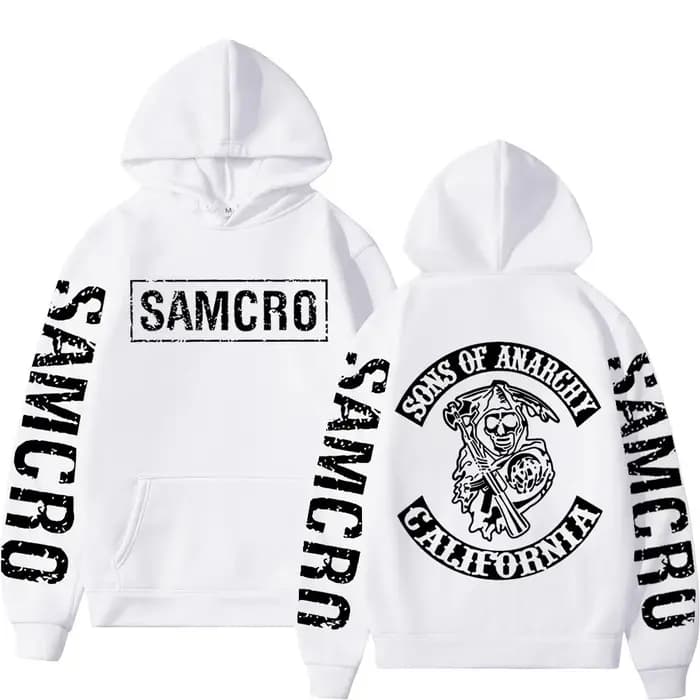 TV Play Sons of Anarchy sweat à capuche imprimé hommes femmes vêtements gothique Vintage sweats