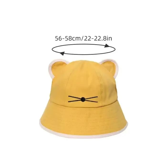 Chapeau Bob Femme à Oreilles de Chat Kawaii