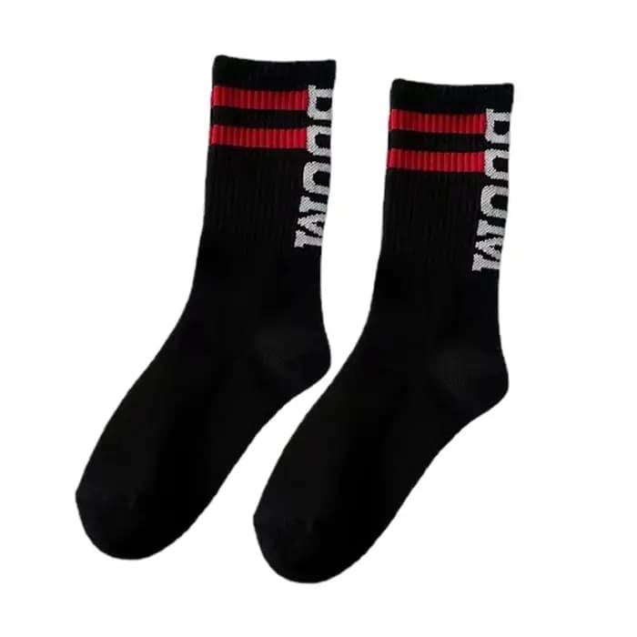 Chaussettes Hip Hop avec lettres à la mode
