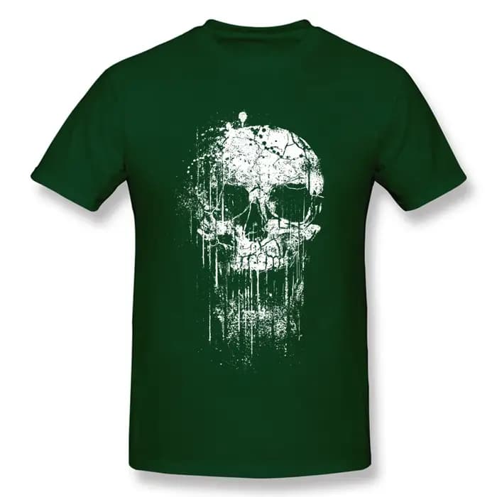 Camisa T Shirt Cool crâne nouveau Design à manches courtes hommes t-shirts célèbre marque mode été t-shirt col rond livraison gratuite