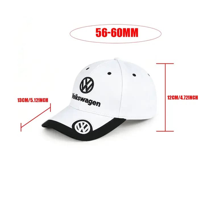 Casquette de baseball réglable avec emblème de voiture