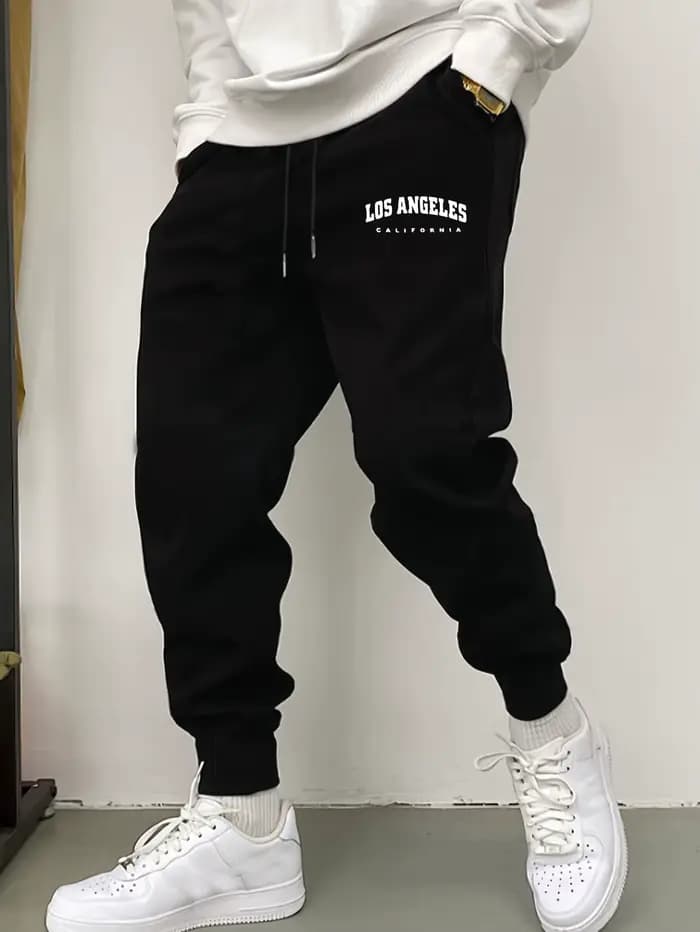 Pantalon de jogging pour homme avec imprimé Los Angeles