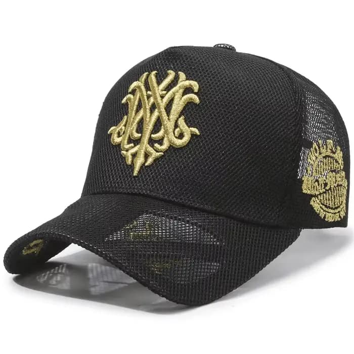 Casquette de baseball vintage gothique brodée « NY »