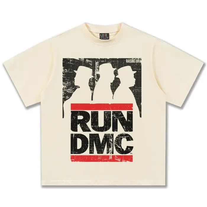 T-shirt graphique RUN DMC Raising Hell unisexe