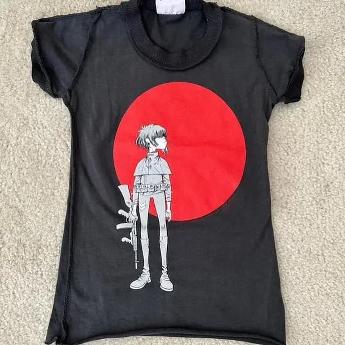 T-shirt graphique de bande ajuster illaz vintage pour hommes