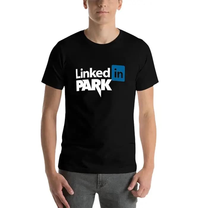 homme pour chemises de créateurs t chemises graphiques t LinkedIN T-Shirt Park