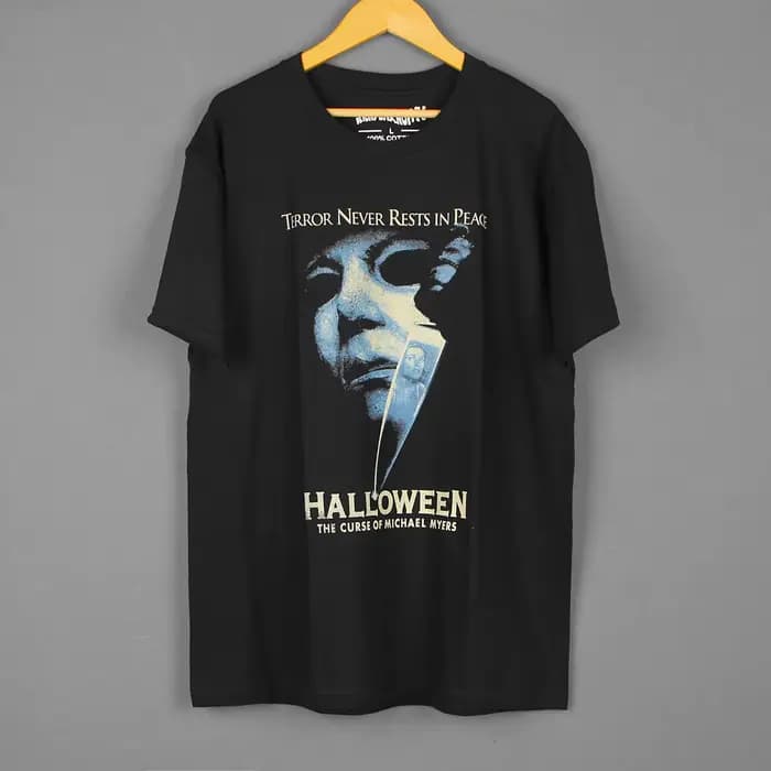 Michael Myers T-Shirt Halloween film d'horreur Jason Voorhees Leatherface vêtements pour hommes à manches courtes femmes coton chemise graphique