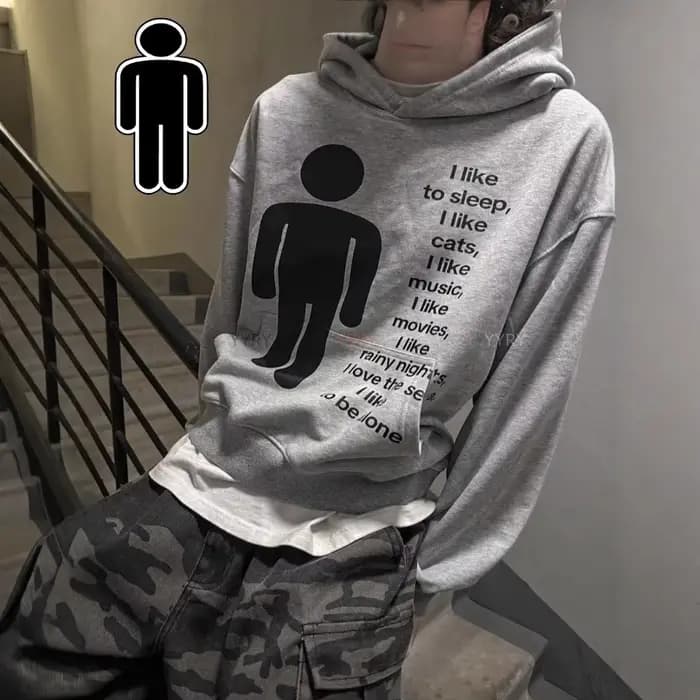 Européen et Américain style nouveau sweat à capuche avec lettre imprimer pull top