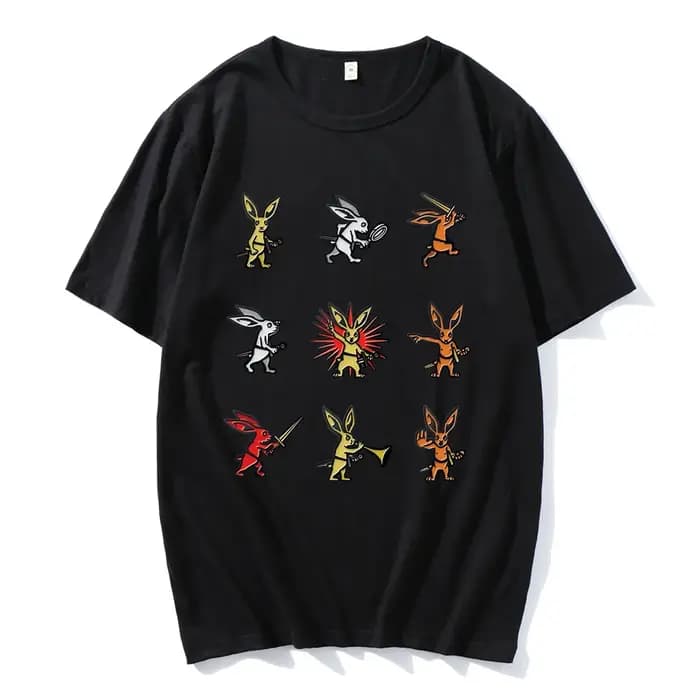 Game Kingdom Come: Deliverance Il lapin T-shirt unisexe Streetwear Hip Hop coton à manches courtes hommes/femmes t-shirts imprimer vêtements