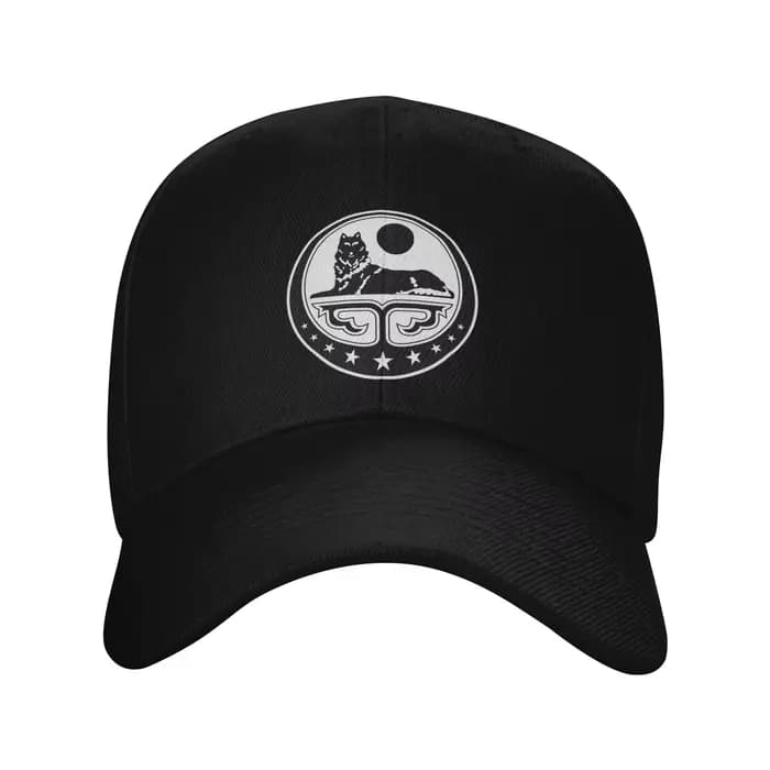 Casquette de baseball avec armoiries de la Tchétchénie, casquette de camionneur tendance pour hommes