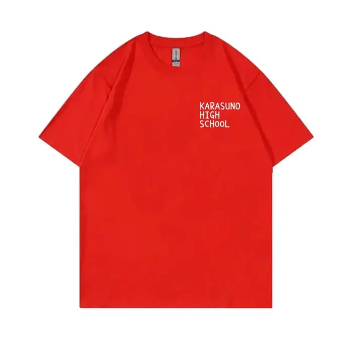 T-shirt Anime Haikyuu Karasuno High School Hinata Shoyo