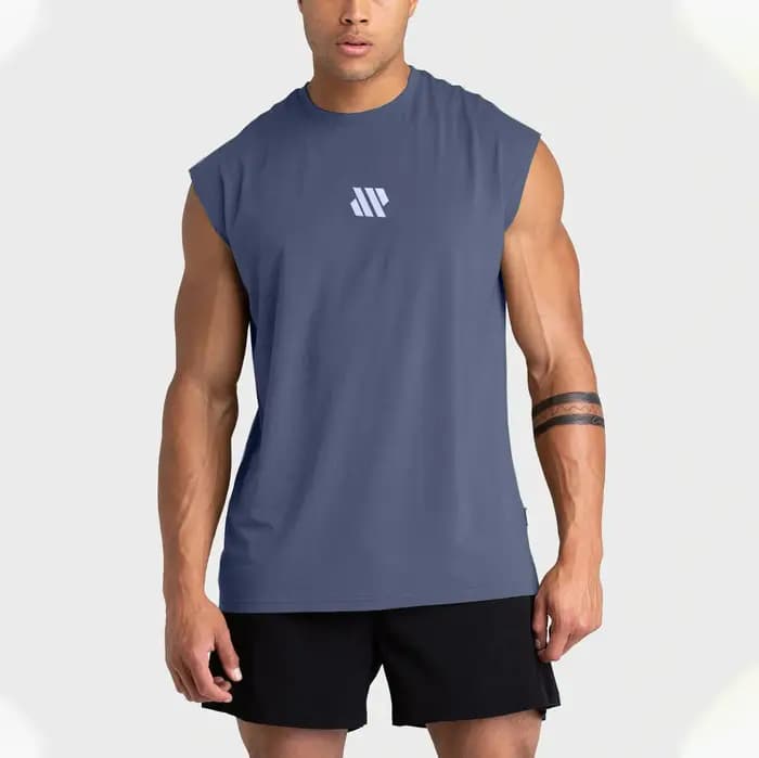T-shirt d'été sans manches pour hommes