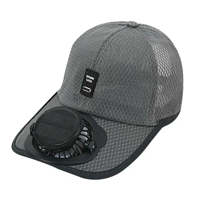 Casquette de baseball solaire pour hommes et femmes, ventilateur puissant, rafraîchissement estival,