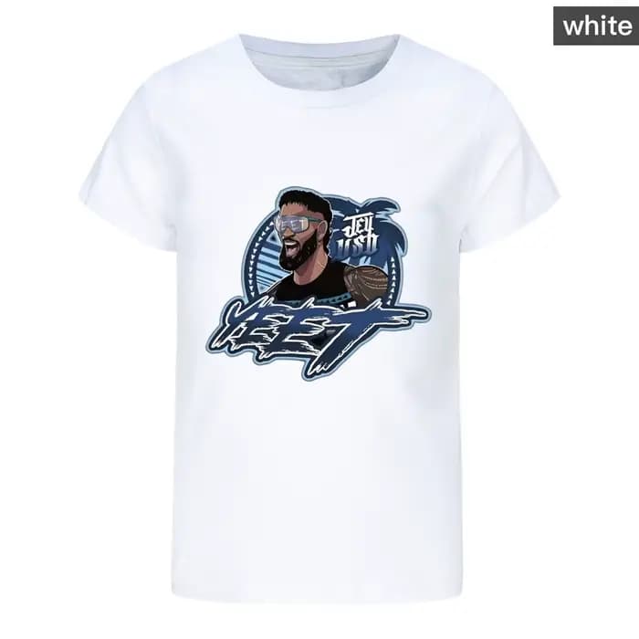 YEET T-Shirt garçons filles T-shirt mode imprimé à manches courtes col rond garçon drôle T-shirt hau