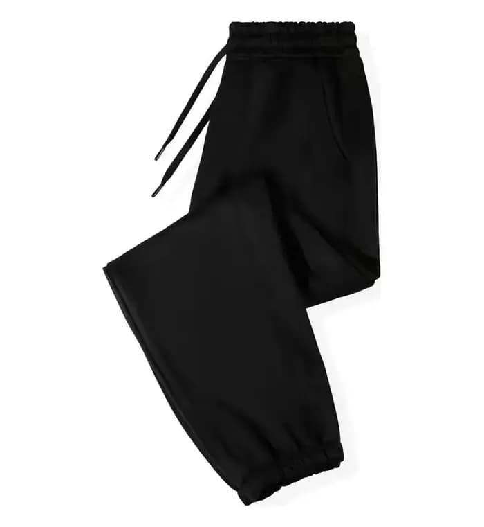 Pantalon de survêtement gris unisexe