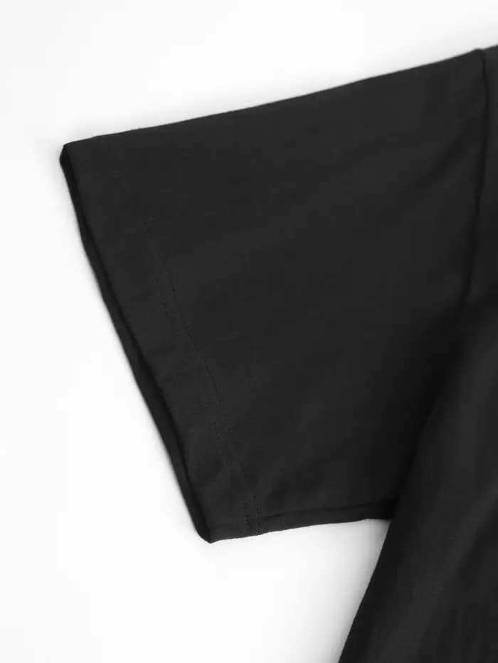 T-shirt femme imprimé rétro d'été