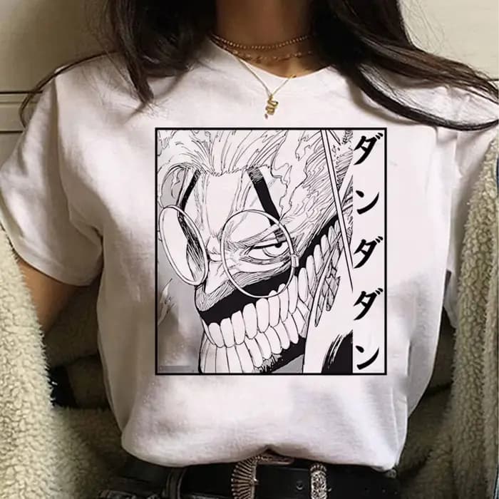 Dandadan Okarun t-shirt femme Y2k Vintage streetwear université gothique coréen vêtements chemise à la mode classique psychédélique