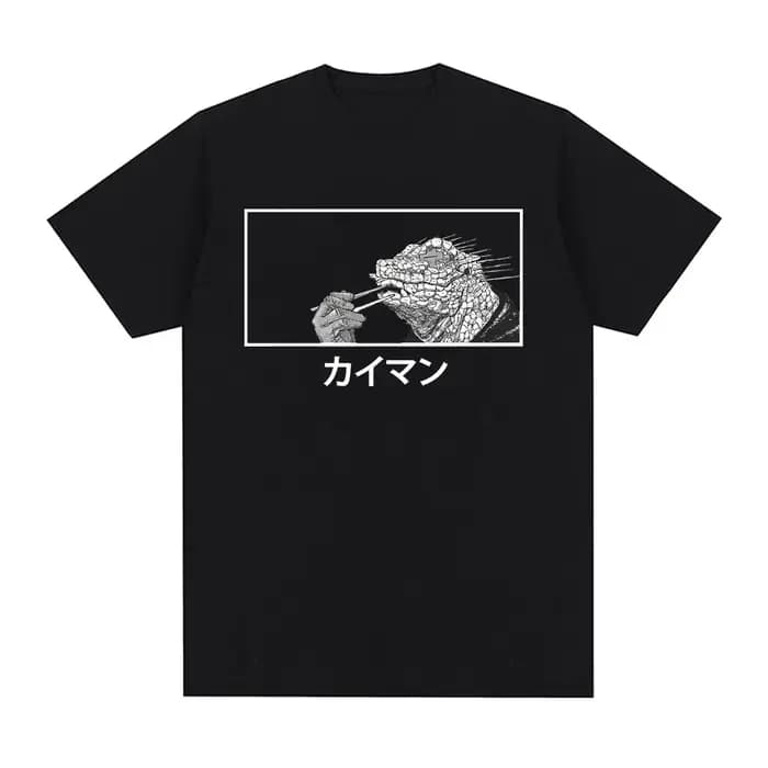 T-shirt unisexe à manches courtes avec motif imprimé Dorohedoro pour hommes et femmes, t-shirt décon