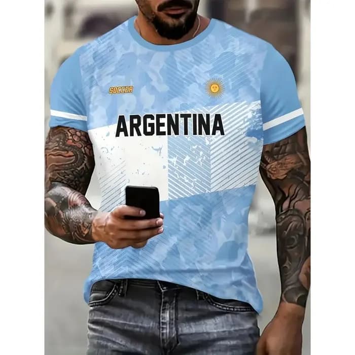 T-shirt à manches courtes pour hommes