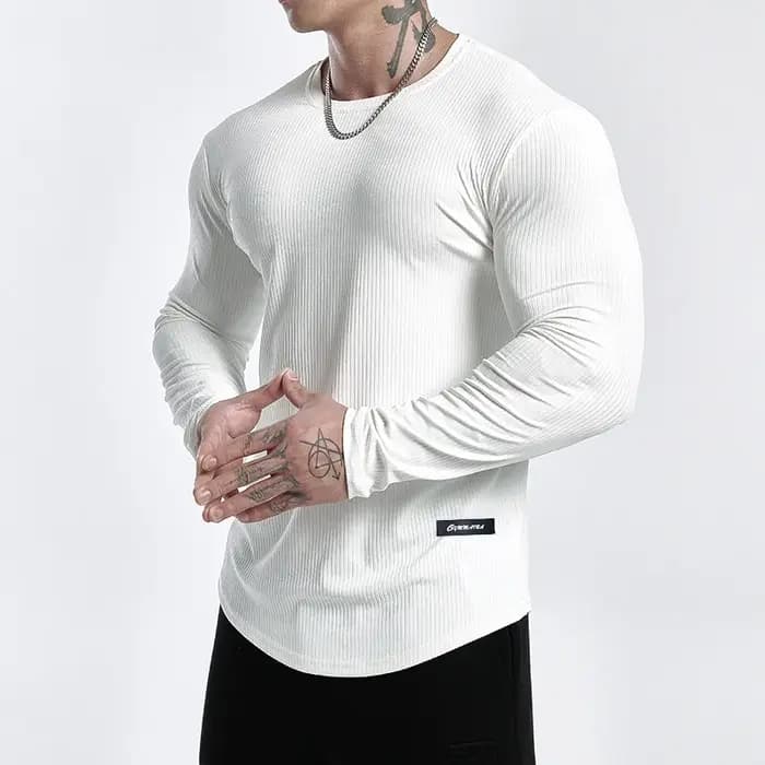 T-shirt à manches longues pour hommes