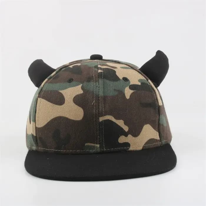 Casquette de Baseball Camouflage corne de bœuf pour hommes et femmes