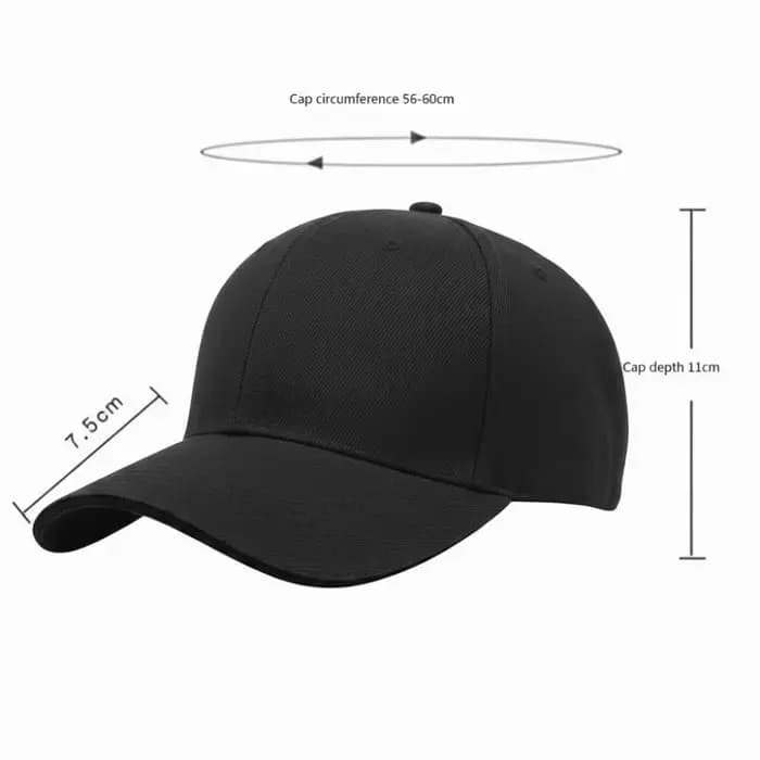 Casquette de baseball réglable décontractée