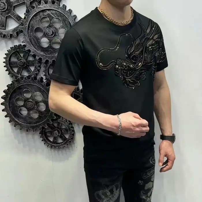T-shirt avec biscuits pour homme
