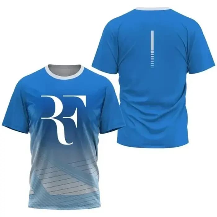T-shirt de sport de tennis RF Roger Federer