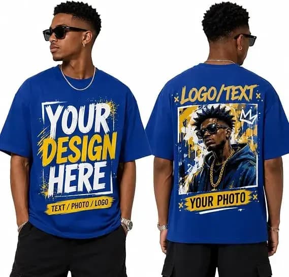 T-shirts personnalisés pour hommes et femmes, T-shirt en coton doux personnalisé avec photo, logo et texte, créez votre propre t-shirt, tee-shirt personnalisé