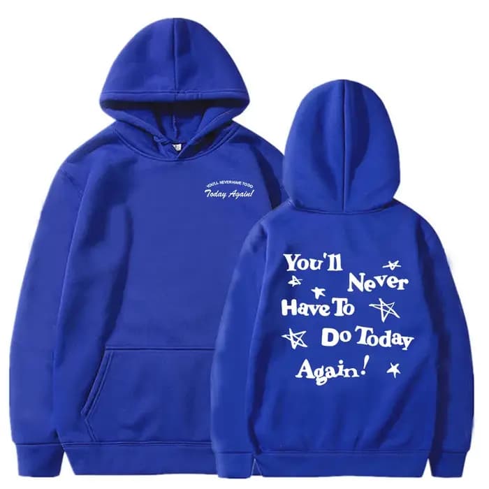 Alex Warren sweat à capuche graphique vous ira jamais pour faire aujourd'hui sweat-shirts décontracté hiver à manches