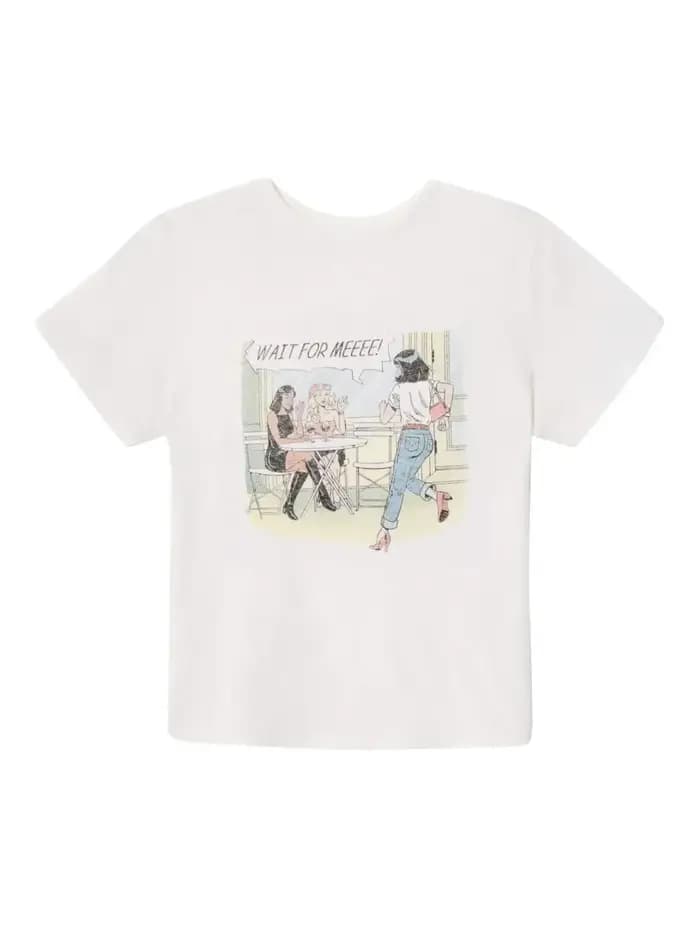T-shirt en coton pour femme
