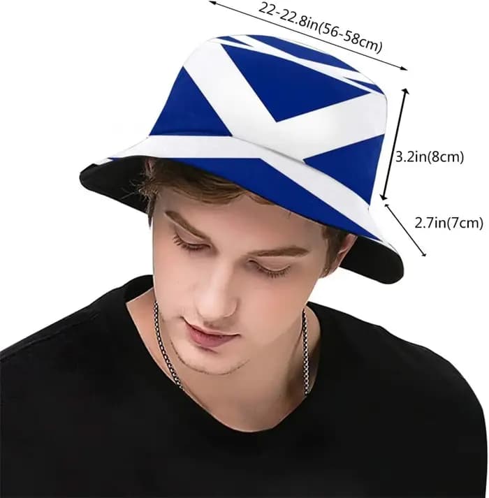 Scotland Feel-Casquette de soleil compressible pour hommes et femmes