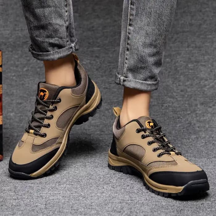 Oulylan décontracté semelle épaisse antidérapant Sneaker à la mode grande taille chaussures d'escalade en plein air