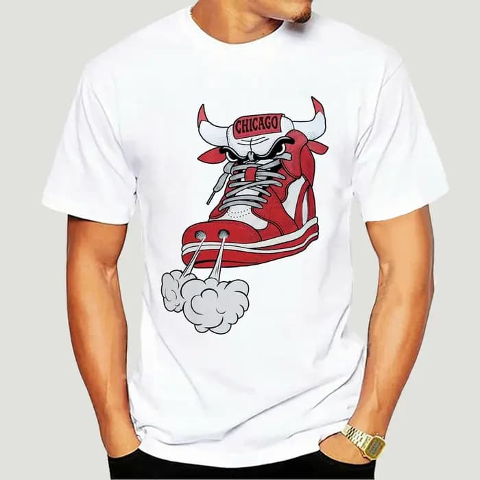 T-shirt unisexe Chicago Shoe Bull