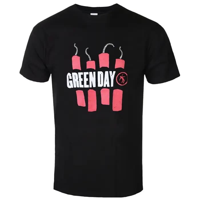 T-shirt graphique Green Day American Idiot Heart Grenade