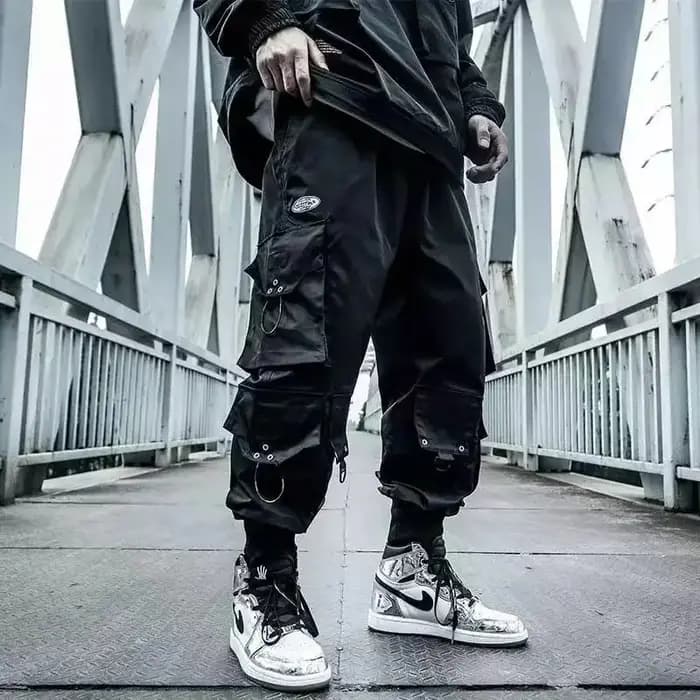Arens-Pantalon cargo surdimensionné pour homme
