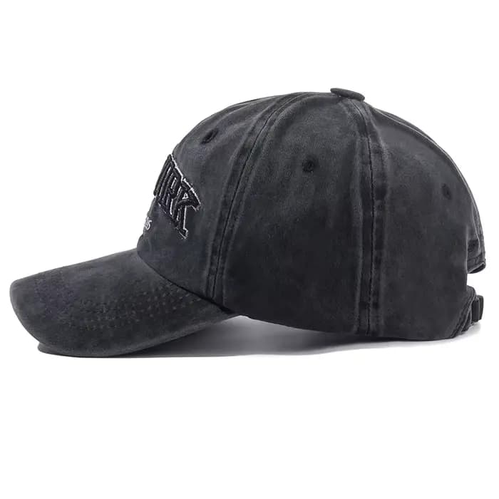 Casquette en coton délavé New York 2026 pour hommes et femmes
