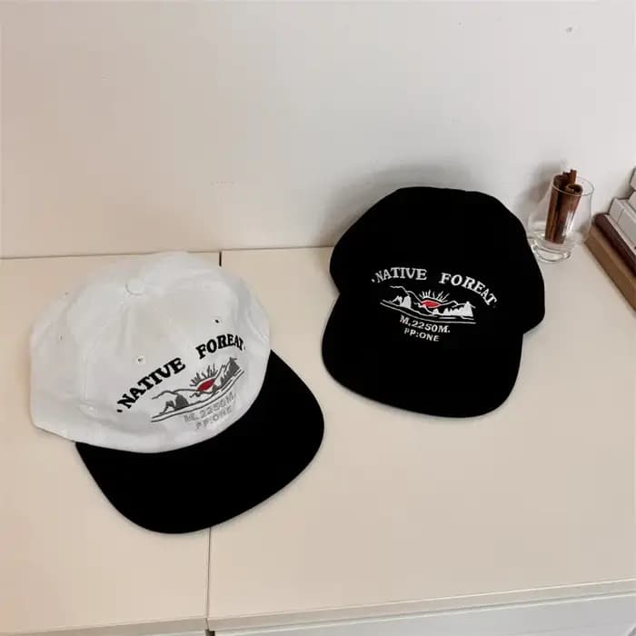 Casquette aviation à bord plat pour hommes et femmes