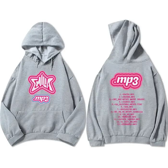 Hommes vêtements MP3 Emilia Mernes sweats à capuche impression graphique
