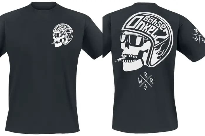 Allemand Heavy Metal Böhse Onkelz T-shirt Hommes Femmes Surdimensionné Y2k Rue Décontracté Coton Har