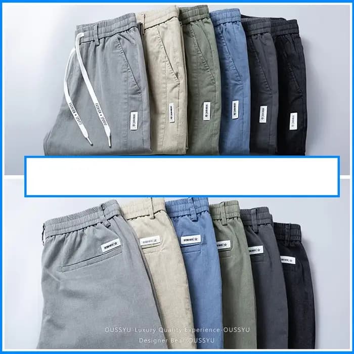Pantalon Chino Cargo en Twill pour Homme