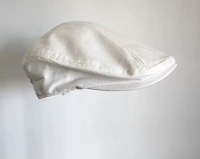 Casquette Gavroche Vintage en Lin Respirante et Légère, Style Gatsby, Casquette de Chauffeur Rétro p