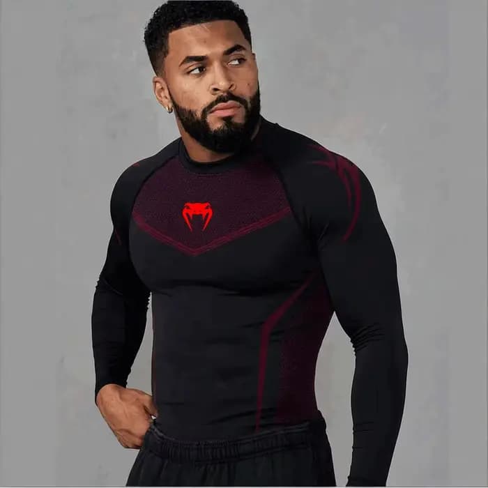 T-shirts de compression pour hommes – Vêtements de sport pour la gym