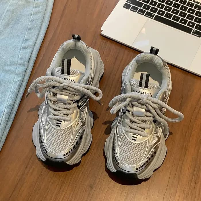 Baskets plateforme 2026 pour femme – Chaussures de sport décontractées antidérapantes à semelle épaisse – Confortables et polyvalentes – Zapatos Mujer