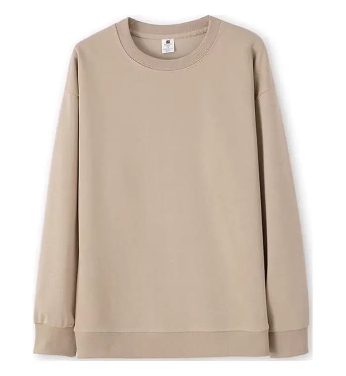 Sweat-shirt unisexe décontracté à épaules tombantes, doux et confortable, tenue quotidienne, mode po