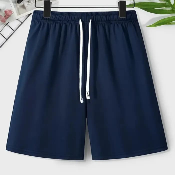 Short pour homme en coton style streetwear Y2K couleur unie pour été et quatre saisons confort urbain large choix de tailles